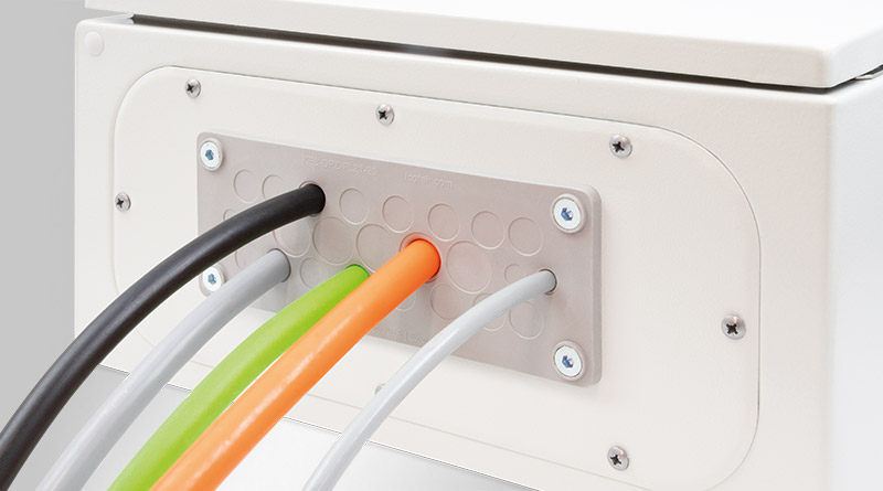 KEL-DPZ Multi-Membrane Cable Entry Plates with High Cable Density